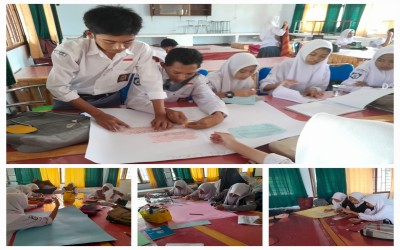 Kelas X Fase E SMA Negeri 12 Medan melaksanakan P5 Kurikulum Merdeka dengan tema: Kearifan Lokal