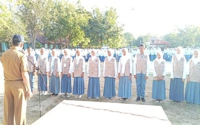 Pengukuhan Angkatan Pertama Pengurus ZERO WASTE SMA Negeri 12 Medan Masa Bakti 2023/2024